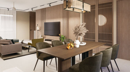 3 bhk flats in karapakkam - Dining